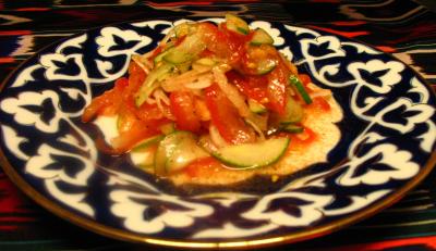 Description of the dishes on the picture