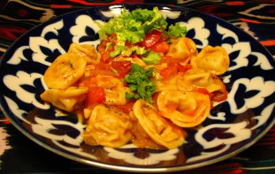 Description of the dishes on the picture