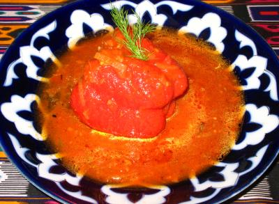 Description of the dishes on the picture