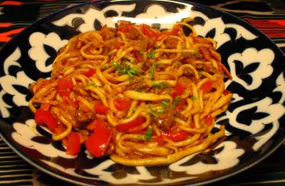 Description of the dishes on the picture